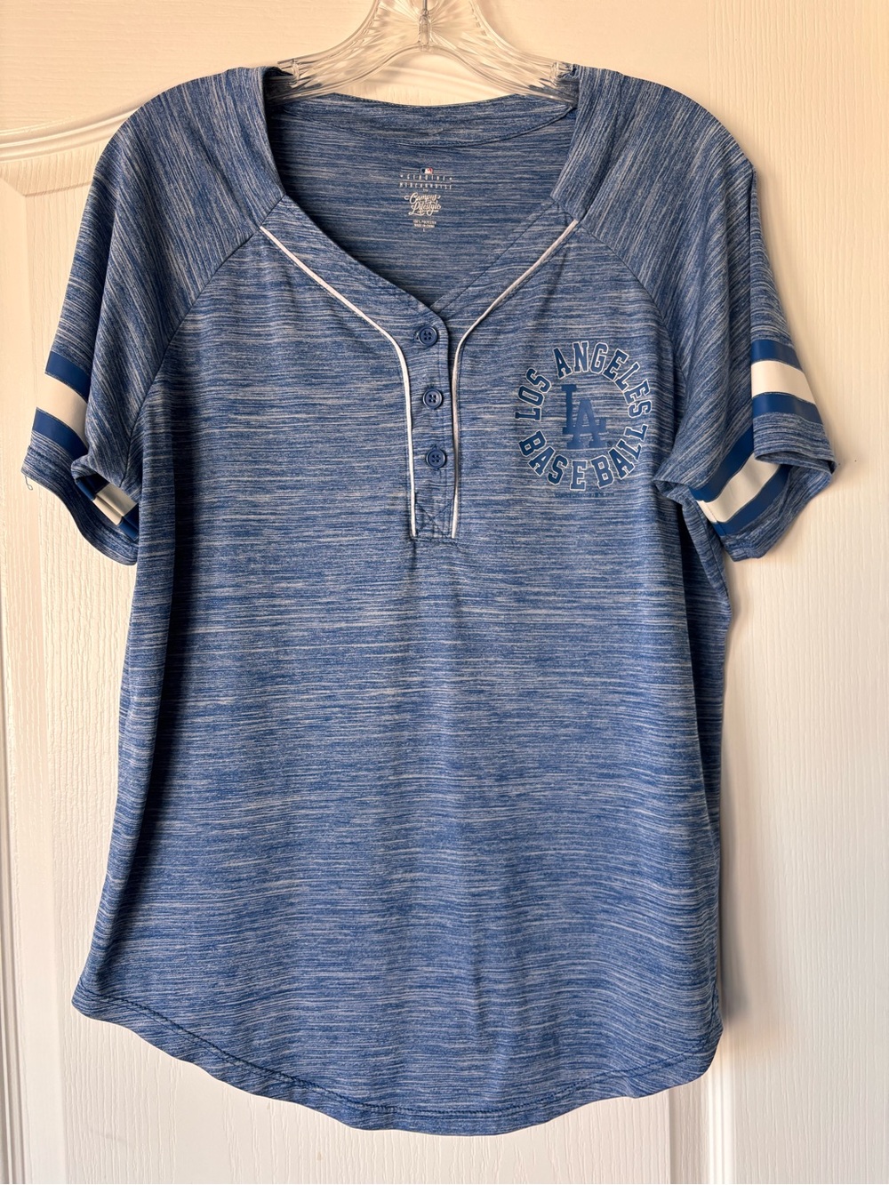 Los Angeles Dodgers MLB Womens TShirt large Genuine Merchandise Campus Lifestyle